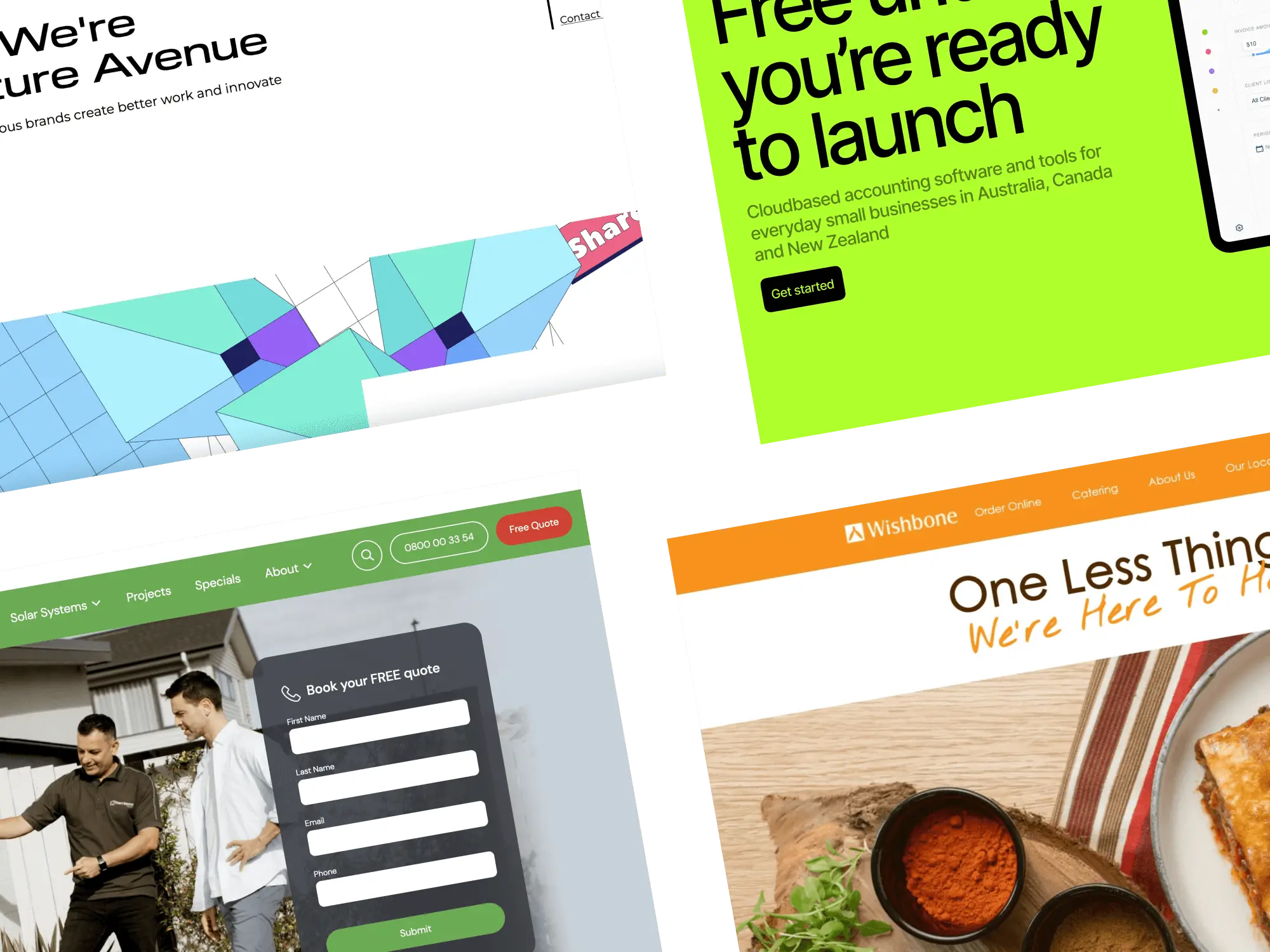 Webdevelopment grid