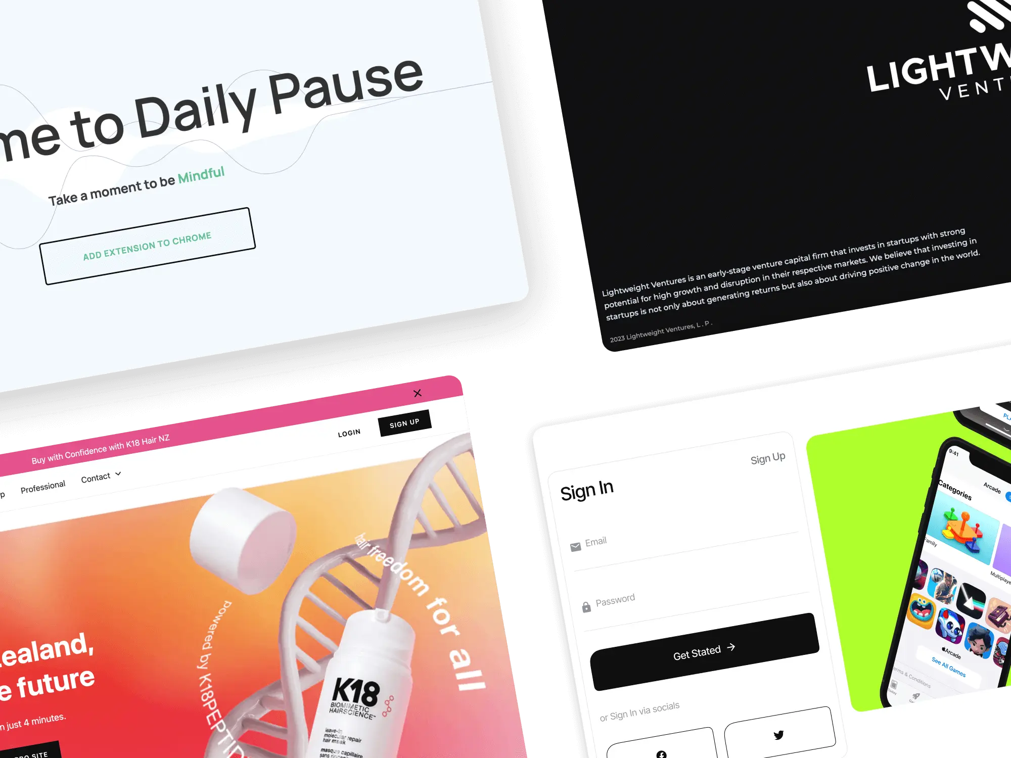 Webdesign grid